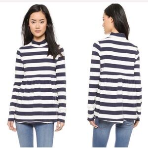 We The Free Mod About It Tunic L Striped Babydoll dress